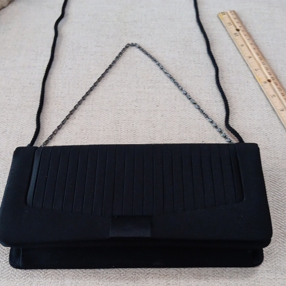 Elegant Black Clutch Bag Kate Landry